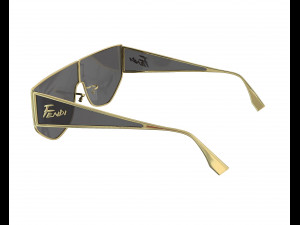 Disco Sunglasses Modelo 3D