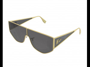 Disco Sunglasses Modelo 3D