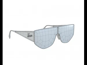 Lunettes de soleil disco Modèle 3D