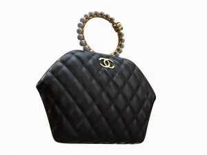Clutch Bag Black 3D Model