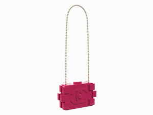 Pearl Lego Brick Clutch Pink 3D 模型