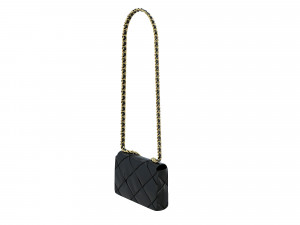 19 Bag Black Leather Model 3D
