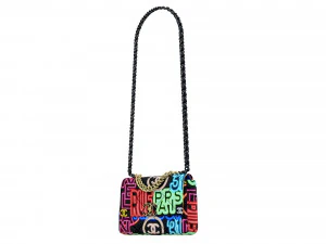 19 Bag Black Print Fabric 3D Model