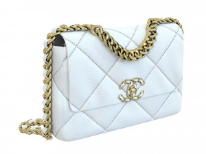 19 Bag White Modèle 3D