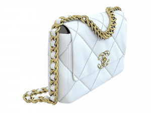 19 Bag White 3D Модель