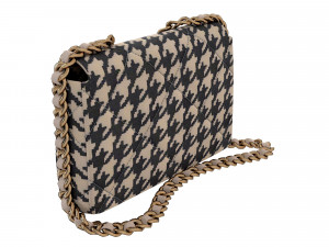 19 Bag Maxi Tweed Fabric Modelo 3D
