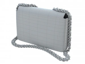 19 Bag Maxi Tweed Fabric 3D Model