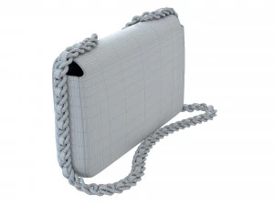 19 Bag Maxi Tweed Fabric 3D Model