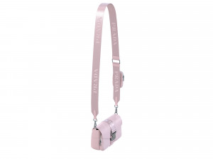 Pocket nylon and brushed leather bag 3D Модель