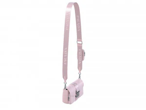 Pocket nylon and brushed leather bag 3D Model
