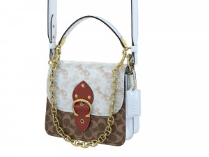 Beat Bag White Signature Canvas 3Dモデル