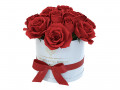 Red Rose Bouquet Box with a bow Modelo 3D