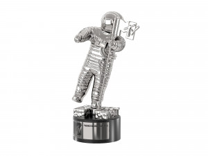 MTV Video Music Award Moonman Statuette 3D Модель