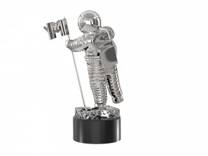 MTV Video Music Award Moonman Statuette 3D Модель