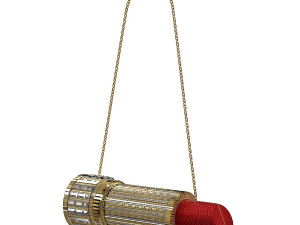 Lipstick Purse Clutch Bag 3D Model