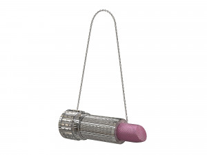 Lipstick Purse Clutch Bag Modelo 3D