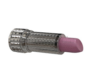 Lipstick Purse Clutch Bag Modelo 3D