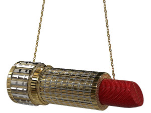 Lipstick Purse Clutch Bag Modelo 3D