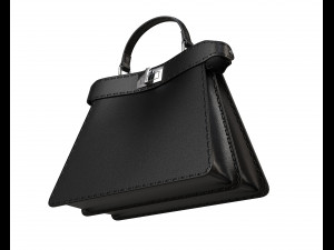 Peekaboo Bag Black 3D Модель