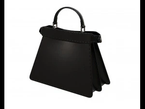Peekaboo Bag Black 3D Model