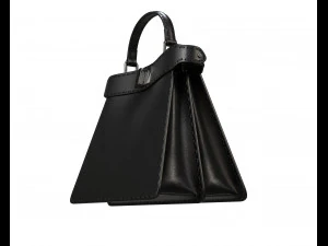 Peekaboo Bag Black 3D Model