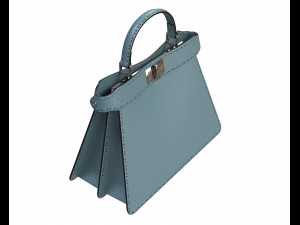 Peekaboo Bag Blue 3D Model