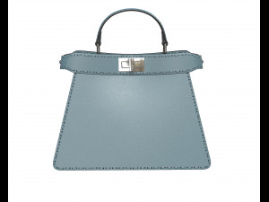 Peekaboo Bag Blue 3D Model