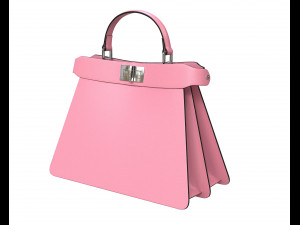 Peekaboo Bag Pink 3D मॉडल