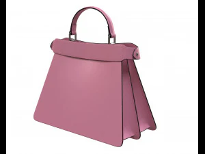 Peekaboo Bag Pink 3D Model