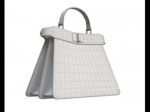 Peekaboo Bag Pink 3D Model
