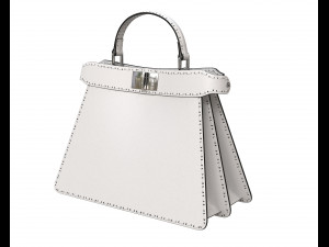 Peekaboo Bag White 3D Model