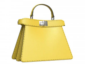 Peekaboo Bag Yellow 3D Model