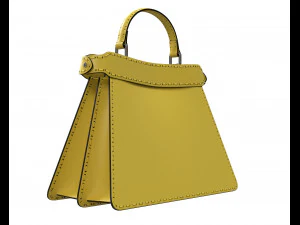 Peekaboo Bag Yellow 3D Model
