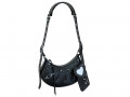Le Cagole Shoulder Bag Black Crocodile 3D Модель