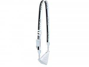 Triangle Shoulder Bag White Leather 3D Model