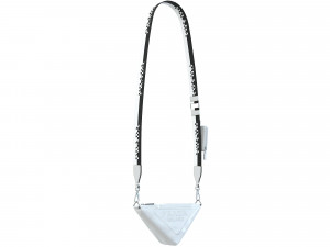 Triangle Shoulder Bag White Leather 3Dモデル