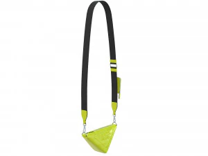 Triangle Shoulder Bag Yellow Leather 3D Model