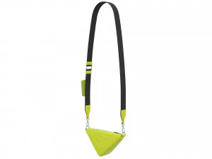 Triangle Shoulder Bag Yellow Leather 3D Model