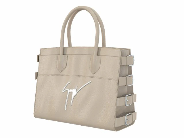 G17 Bag Biege 3D Model .c4d .max .obj .3ds .fbx .stl .blend