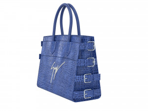 G17 Bag Blue Crococodile 3D Model