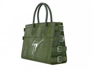 G17 Bag Green Crococodile 3D Model