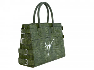 G17 Bag Green Crococodile 3D Model