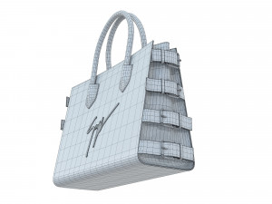 G17 Bag Green Crococodile 3D मॉडल