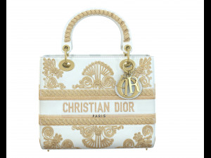 Small Lady Bag White Gold 3D Model