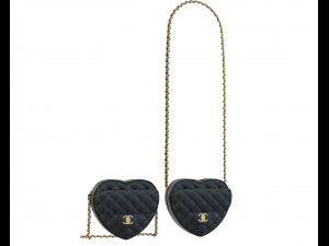 Heart Shoulder Bag 3D Model
