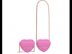 Heart Shoulder Bag 3D Model