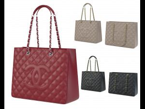 Logo Classic Shopping Tote 3D Model