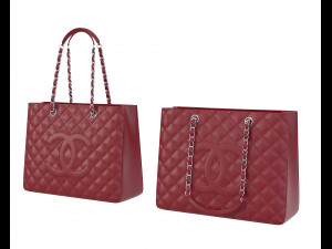 Logo Classic Shopping Tote Modello 3D