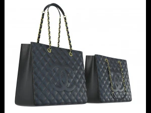 Logo Classic Shopping Tote 3D Model