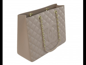 Logo Classic Shopping Tote Modello 3D